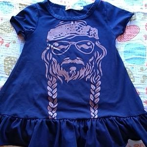 EUC Willie Nelson 18-24 mos dress